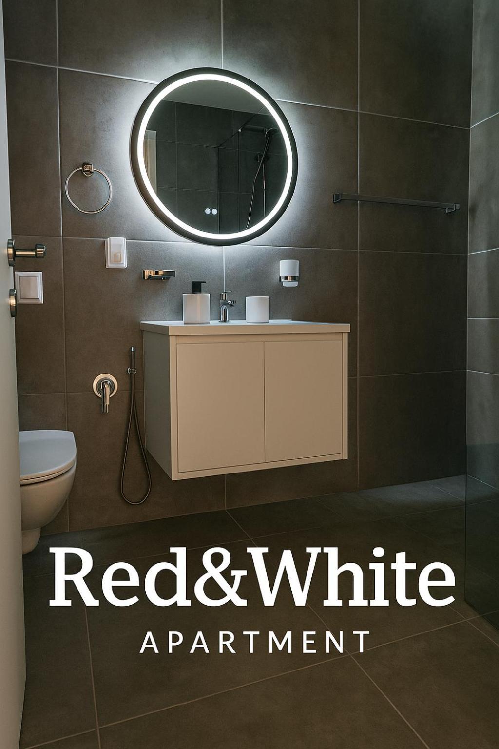 Red & White Palace Apartment 티라나 외부 사진